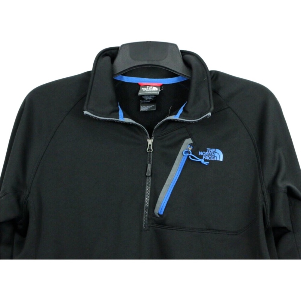 The North Face Men's Black and Blue Performance Jacket.